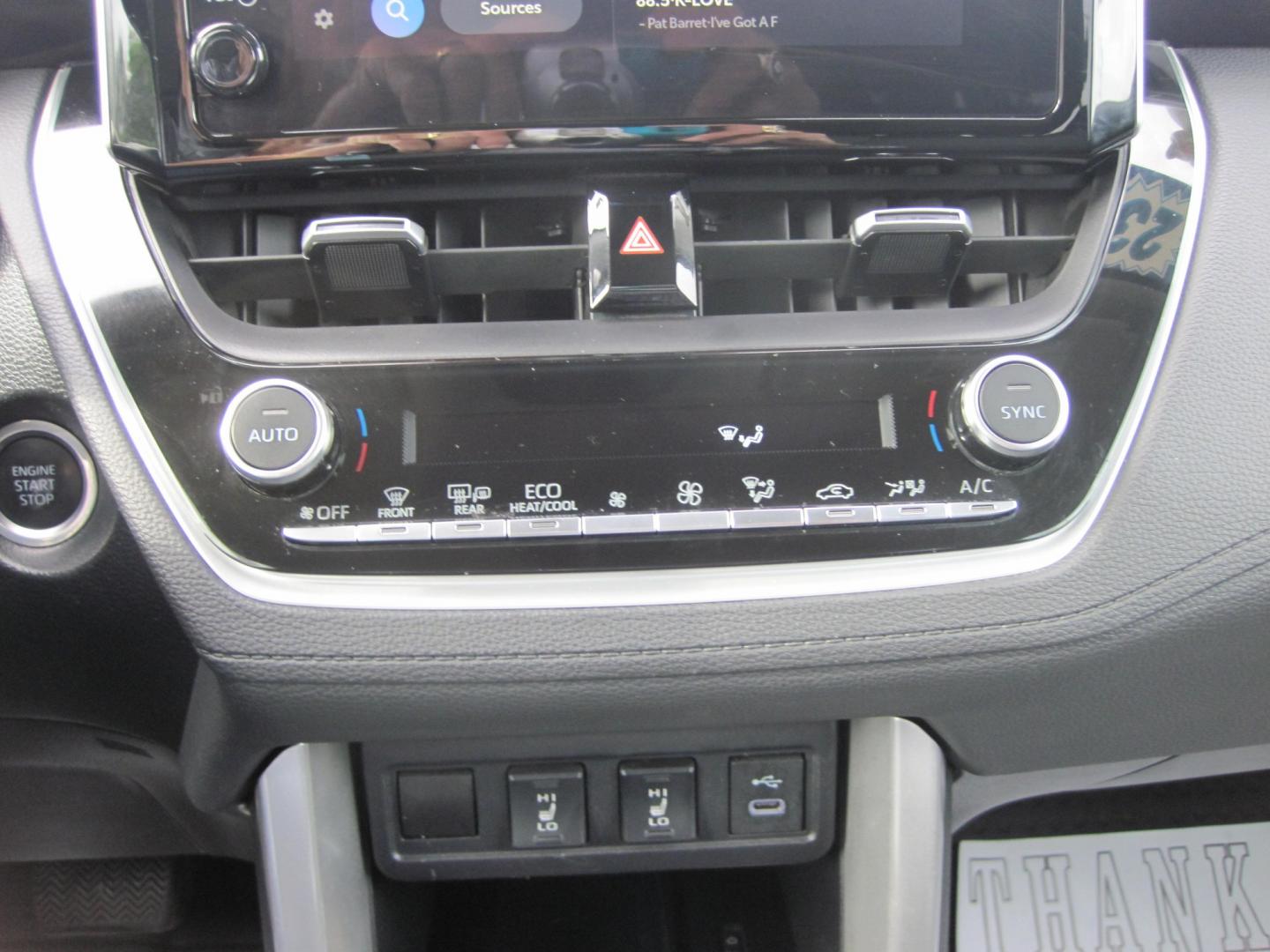 2023 silver /black Toyota Corolla Cross XLE AWD (7MUEAABG7PV) with an 2.0L L4 DOHC 16V engine, CVT transmission, located at 9530 Old Seward Highway, Anchorage, AK, 99515, (907) 349-3343, 61.134140, -149.865570- Photo#17