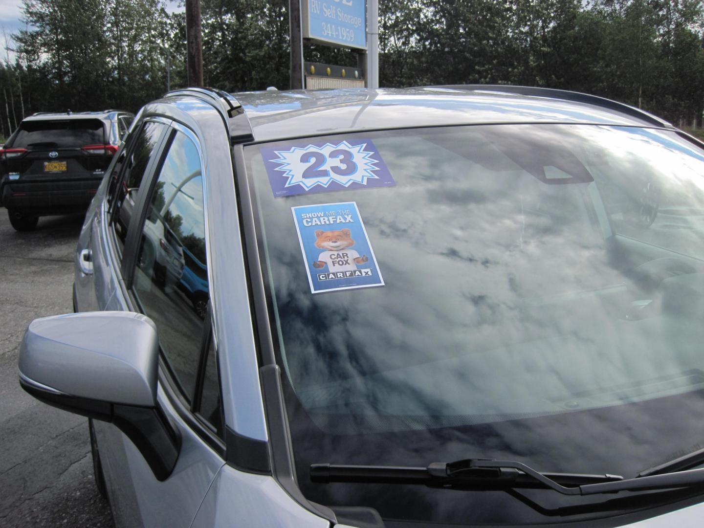 2023 silver /gray Toyota RAV4 XLE AWD (2T3P1RFV5PW) with an 2.5L L4 DOHC 16V engine, 8A transmission, located at 9530 Old Seward Highway, Anchorage, AK, 99515, (907) 349-3343, 61.134140, -149.865570- Photo#3