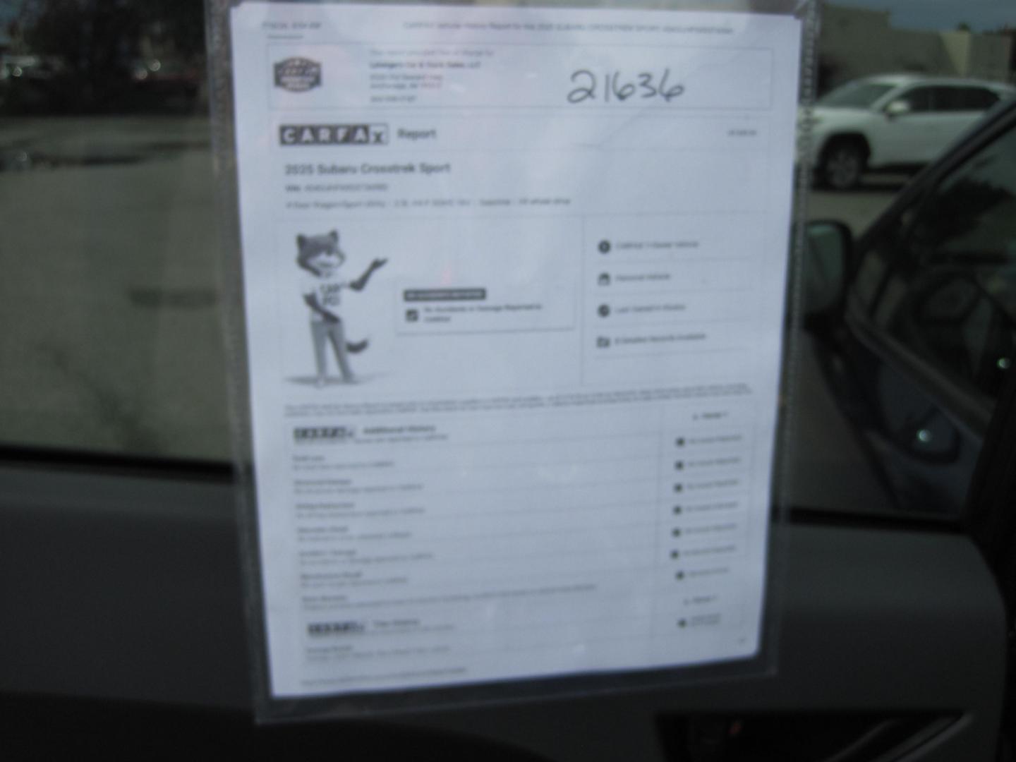 2025 blue /gray Subaru Crosstrek Sport (4S4GUHF69S3) with an 2.0L L4 DOHC 16V engine, CVT transmission, located at 9530 Old Seward Highway, Anchorage, AK, 99515, (907) 349-3343, 61.134140, -149.865570 - LOW MILES ON THIS 2025 SUBARU CROSSTREDK SPORT COME TAKE A TEST DRIVE- Photo#10