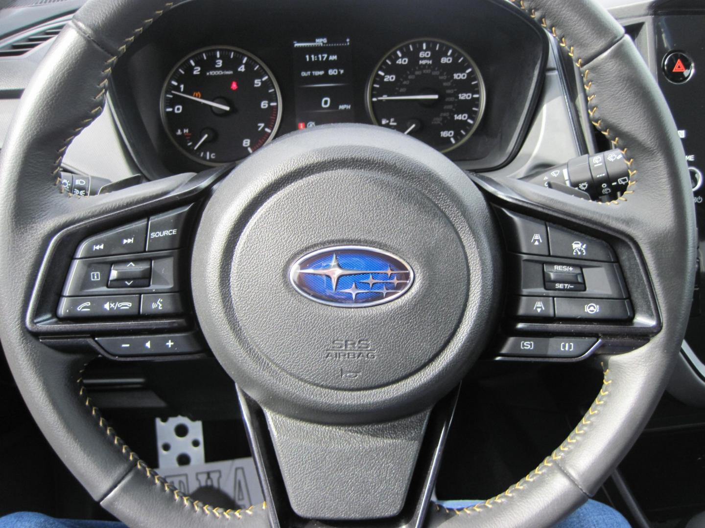 2025 blue /gray Subaru Crosstrek Sport (4S4GUHF69S3) with an 2.0L L4 DOHC 16V engine, CVT transmission, located at 9530 Old Seward Highway, Anchorage, AK, 99515, (907) 349-3343, 61.134140, -149.865570 - LOW MILES ON THIS 2025 SUBARU CROSSTREDK SPORT COME TAKE A TEST DRIVE- Photo#15