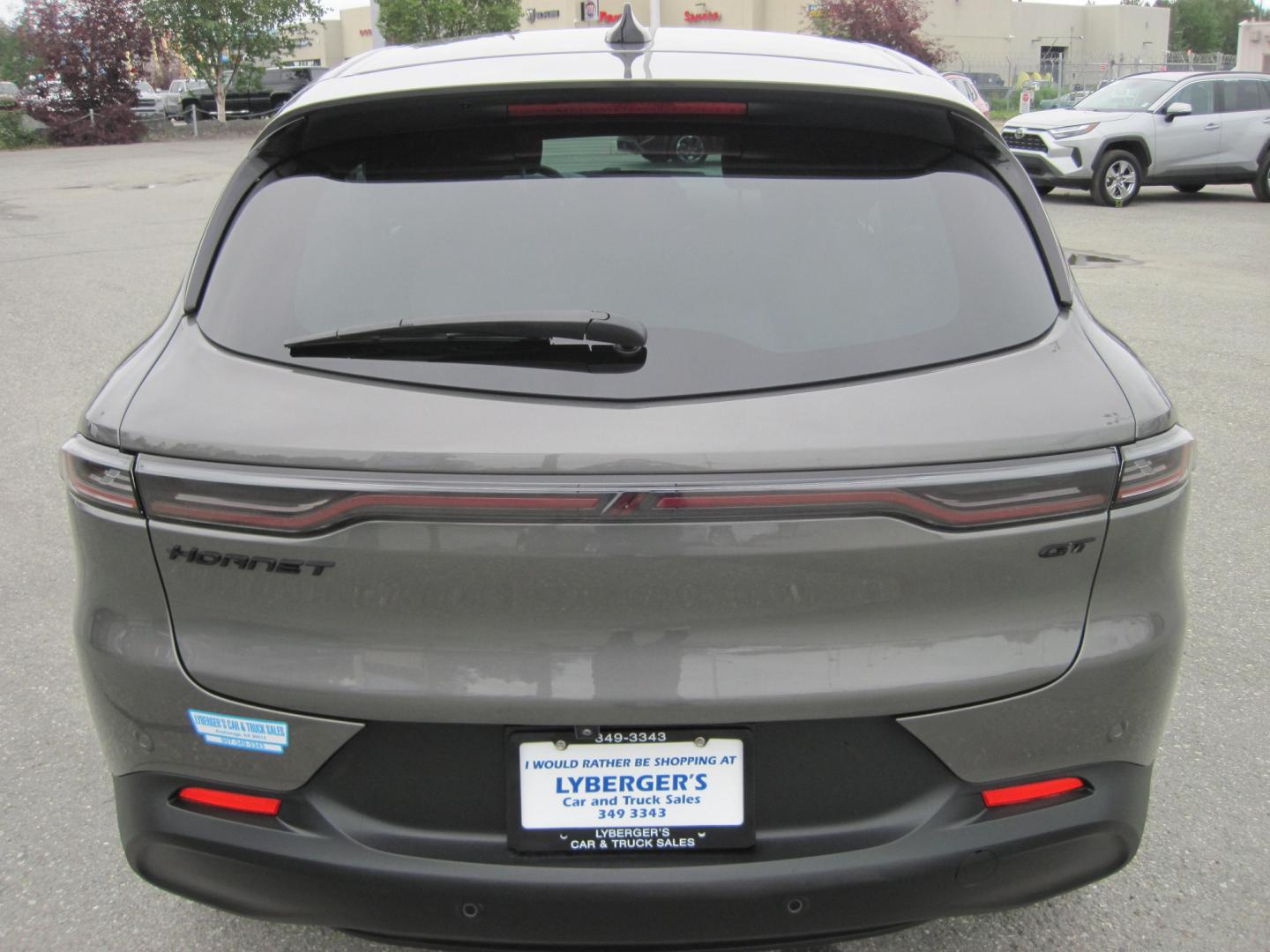 2024 gray /black Dodge Hornet GT (ZACNDFAN2R3) with an 2.0L L4 DOHC 16V engine, 9A transmission, located at 9530 Old Seward Highway, Anchorage, AK, 99515, (907) 349-3343, 61.134140, -149.865570- Photo#5