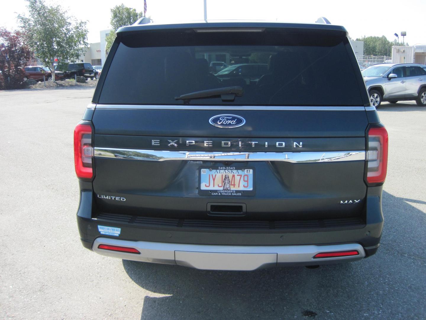 2024 blue /black Ford Expedition MAX Limited 4WD (1FMJK2A81RE) with an 3.5L V6 DOHC 24V FFV engine, 6A transmission, located at 9530 Old Seward Highway, Anchorage, AK, 99515, (907) 349-3343, 61.134140, -149.865570 - Nice 2024 Expedition Max Limited come take a test drive- Photo#6
