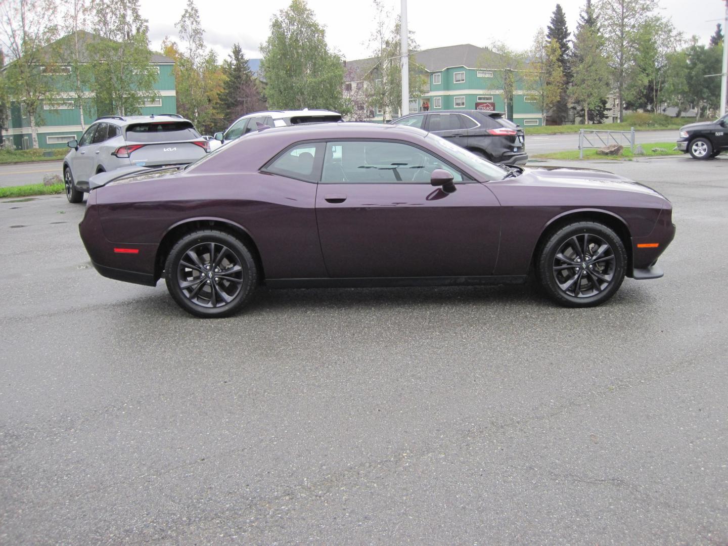 2020 purple /black Dodge Challenger GT AWD (2C3CDZKG4LH) with an 3.6L V6 DOHC 24V engine, 8A transmission, located at 9530 Old Seward Highway, Anchorage, AK, 99515, (907) 349-3343, 61.134140, -149.865570 - Low Miles on this 2020 Doge Challenger GT AWD come take a test drive- Photo#4