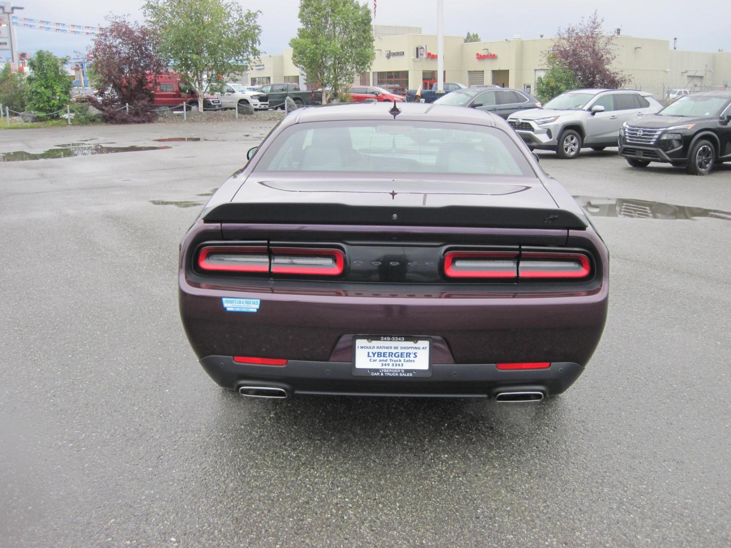 2020 purple /black Dodge Challenger GT AWD (2C3CDZKG4LH) with an 3.6L V6 DOHC 24V engine, 8A transmission, located at 9530 Old Seward Highway, Anchorage, AK, 99515, (907) 349-3343, 61.134140, -149.865570 - Low Miles on this 2020 Doge Challenger GT AWD come take a test drive- Photo#5
