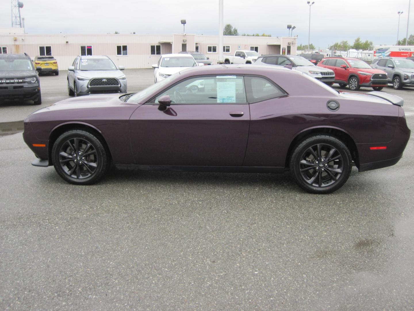 2020 purple /black Dodge Challenger GT AWD (2C3CDZKG4LH) with an 3.6L V6 DOHC 24V engine, 8A transmission, located at 9530 Old Seward Highway, Anchorage, AK, 99515, (907) 349-3343, 61.134140, -149.865570 - Low Miles on this 2020 Doge Challenger GT AWD come take a test drive- Photo#6