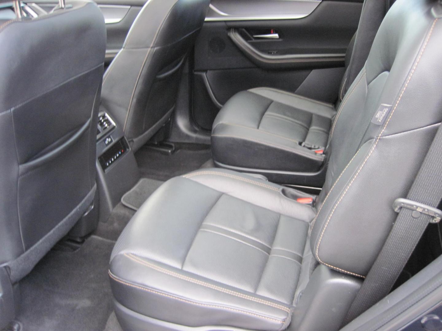 2024 blue /BLACK Mazda CX-90 Premium (JM3KKDHD6R1) with an 3.3L V6 DOHC 24V HYBRID engine, 8A transmission, located at 9530 Old Seward Highway, Anchorage, AK, 99515, (907) 349-3343, 61.134140, -149.865570 - NICE 2024 MAZDA CX-90 PREMIUM AWD COME TAKE A TEST DRIVE- Photo#9